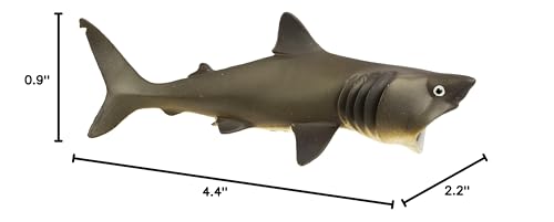 Safari Ltd. Basking Shark Figurine - Detailed 5.75" Plastic Model Figure - Fun Educational - Image 9