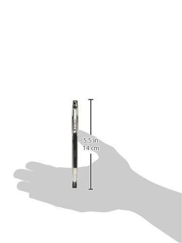 Pilot Gel Ballpoint Pen, Hi-Tec-C 04, Fine, Black (LH-20C4-B) - Image 3