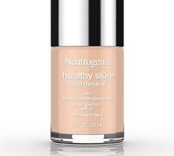 Neutrogena Healthy Skin Liquid Makeup Foundation, Broad Spectrum SPF 20 Sunscreen, Lightwe