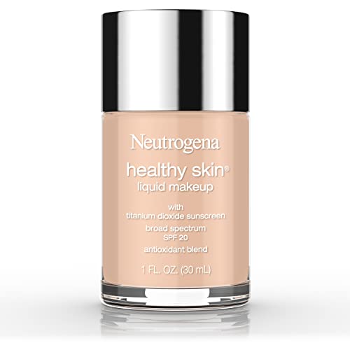 Neutrogena Healthy Skin Liquid Makeup Foundation, Broad Spectrum SPF 20 Sunscreen, Lightwe