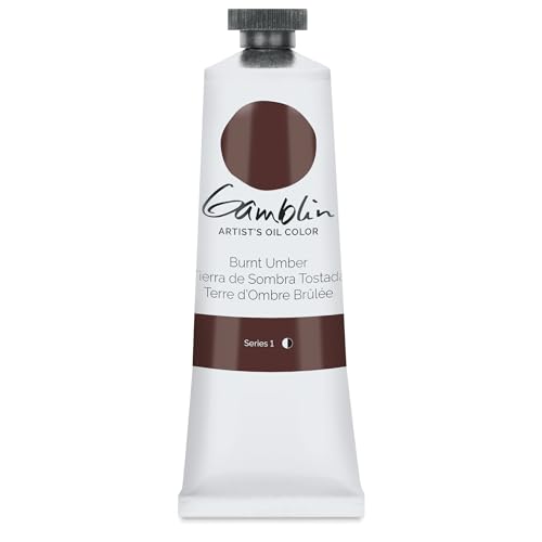 Gamblin Artist Oil 37Ml Burnt Umber