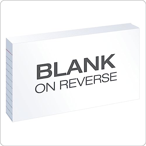 Oxford Ruled Index Cards, 3" x 5", White, 100-Pack (31) - Image 10