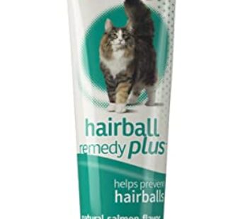 Hartz Hairball Remedy Plus Salmon Flavored Paste for Cats and Kittens, 2.5 Ounce