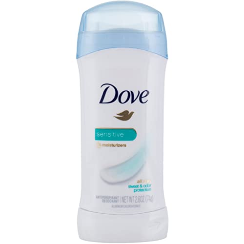 Dove Antiperspirant Deodorant, Sensitive Skin, 2.6 Ounce