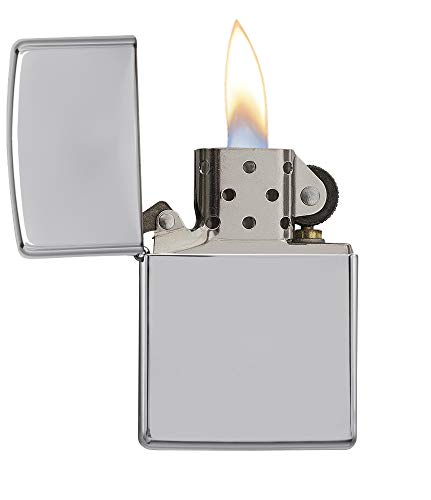 Zippo 250 Classic High Polish Chrome Pocket Lighter - Image 3