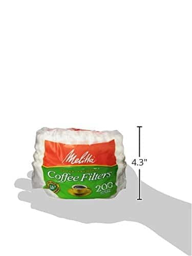 Melitta Basket Coffee Filters, White for 8-12 Cup , 200 ct - Image 10