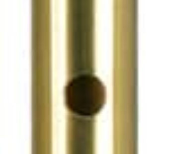 Waltons Brass Mellow Whistle – Key of D – For Beginners, Intermediates, & Experts – Authen