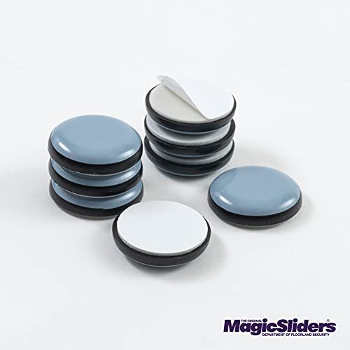 Magic Sliders 8025 Series 8PK 1" RND Slide Disc, Blue - Image 3