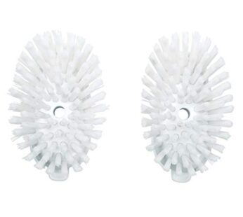 OXO Good Grips Soap Dispensing Dish Brush Refills, 2 Pack, White, Nylon Bristles