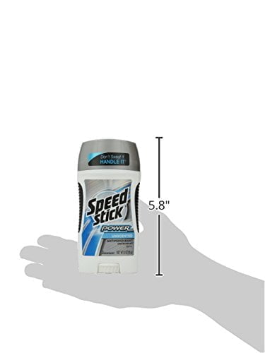 Speed Stick Antiperspirant & Deodorant Solid, Unscented, 3 oz - Image 3