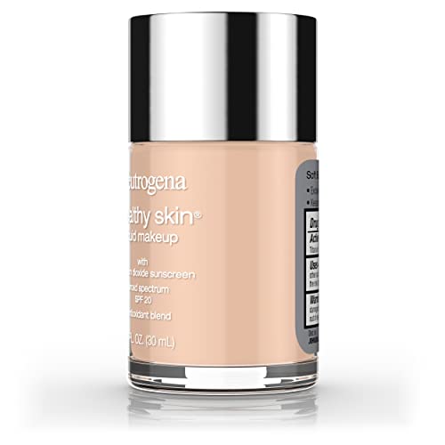 Neutrogena Healthy Skin Liquid Makeup Foundation, Broad Spectrum SPF 20 Sunscreen, Lightwe - Image 14