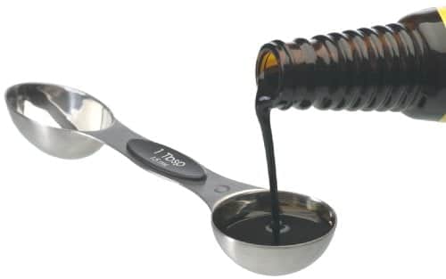 Progressive International Prepworks Magnetic Measuring Spoons, Set of 5,Black - Image 3