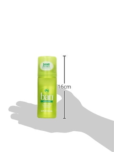 Ban Roll-On Antiperspirant Deodorant, Unscented, 3.5 oz - Image 5