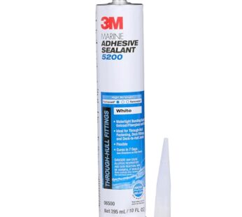 3M Marine Adhesive Sealant 5200 (06500) Permanent Bonding and Sealing for Boats and RVs Ab