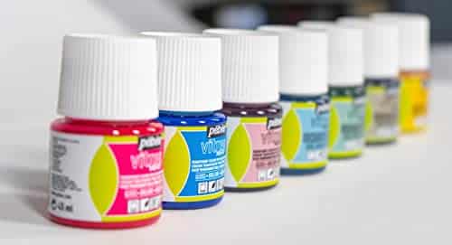 Pebeo Vitrea 160, Glossy Glass Paint, 45 ml Bottle - Ink Black - Image 8
