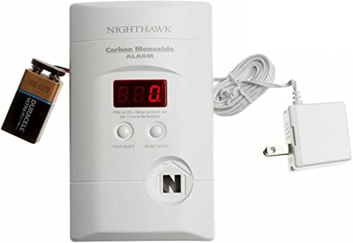 Kidde Carbon Monoxide Detector, Plug In Wall with 9-Volt Battery Backup, Digital LED Displ - Image 13