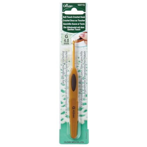 Clover Soft Touch 2.75-mm Crochet Hooks, Size C - Image 2