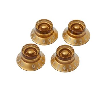 Gibson Top Hat Knobs – 4 Pack, Gold