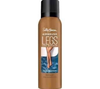 Sally Hansen Airbrush Legs, Leg Spray-On Makeup, Deep Glow 4.4 Oz