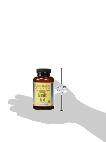 Swanson Caprylic Acid 600 Milligrams 60 Sgels - Image 6