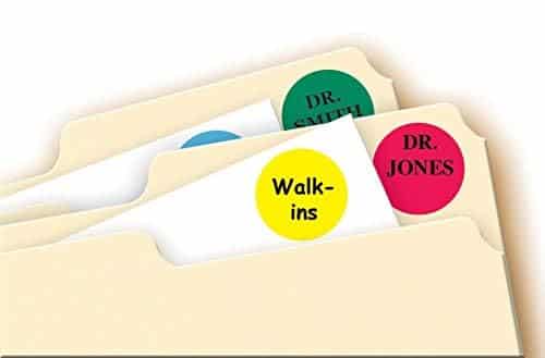 Avery Removable Color-Coding Labels, Removable Adhesive, Assorted Colors, 3/4" Diameter, 1 - Image 4
