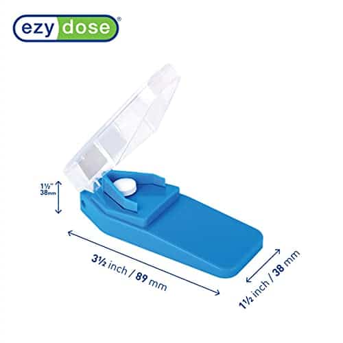 EZY DOSE Pill Cutter and Splitter Cuts Pills, Vitamins, Tablets Stainless Steel Blade Trav - Image 6