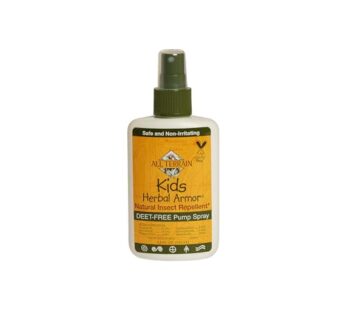 Kids Herbal Armor DEET-Free Pump Spray 4oz. Insect Repellent, Plant-Based and All-Natural
