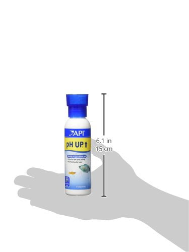 API pH UP Freshwater Aquarium Water pH Raising Solution for fish,4-Ounce Bottle, Brown - Image 10