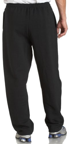 Russell Athletic Men's Dri-Power Open Bottom Sweatpants with Pockets, Black, X-Large - Image 4