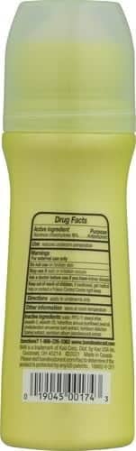 Ban Roll-On Antiperspirant Deodorant, Unscented, 3.5 oz - Image 3
