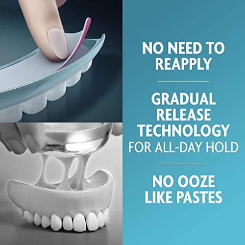 Sea Bond Secure Denture Adhesive Seals, Original Lowers, Zinc-Free, All-Day-Hold, Mess-Fre - Image 5