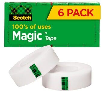 Scotch Magic Tape, Invisible, Home Office Supplies and Back to School Supplies for College