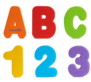 Munchkin? Learn? Bath Letters and Numbers 36pc Toddler Bath Toy