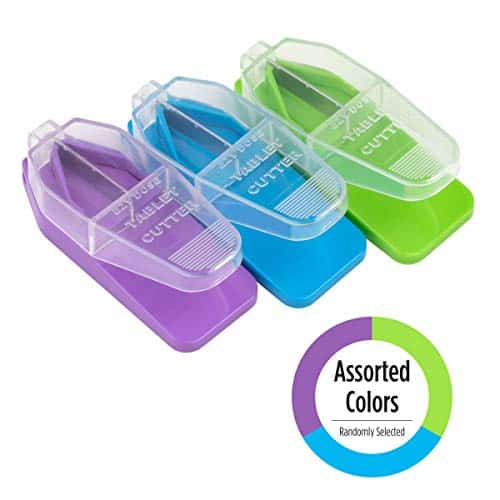 EZY DOSE Pill Cutter and Splitter Cuts Pills, Vitamins, Tablets Stainless Steel Blade Trav - Image 3