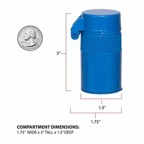 EZY DOSE 3 Compartment Pill Crusher, Cutter and Grinder, Daily Usage, Safely Cut Pills, Vi - Image 2