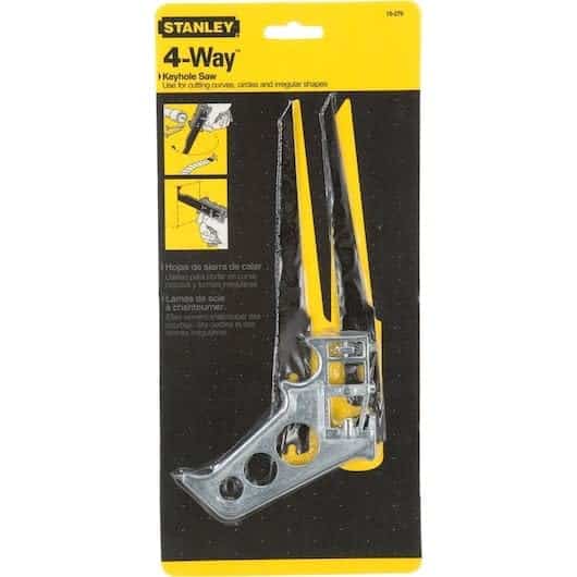 Stanley 15-275 4-WAY Keyhole Saw - Image 3