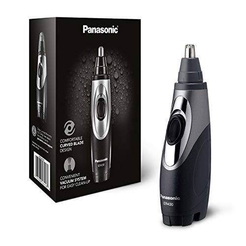 Panasonic ER430K Nose, Ear and Facial Hair Trimmer Wet/Dry with Vacuum Cleaning System - Image 11