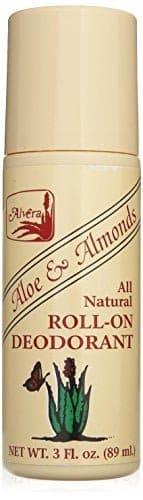 Alvera All Natural Roll-on Deodorant Aloe and Almonds - 3 Oz, 3 Fluid Ounce