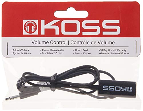 Koss 155954 VC20 Volume Control, Standard Packaging, 39-Inch Cord, Compatible with Cell Ph - Image 2
