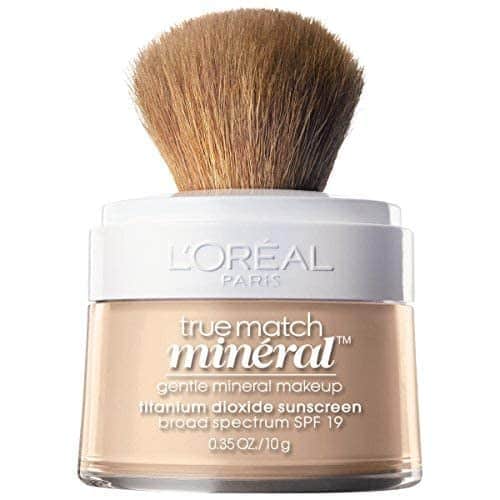 L'Oreal Paris True Match Mineral Loose Powder Foundation, Soft Ivory, 0.35oz - Image 7