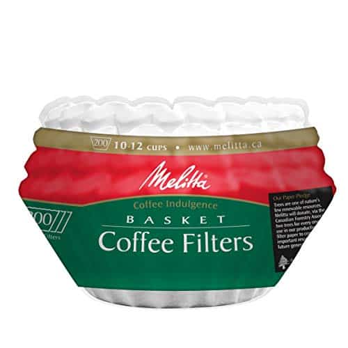 Melitta Basket Coffee Filters, White for 8-12 Cup , 200 ct - Image 6