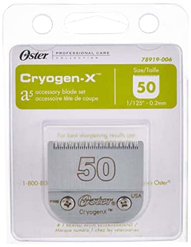 Oster CryogenX Professional Pet Clipper Blade, Size 50 (078919-006-005),Silver - Image 2