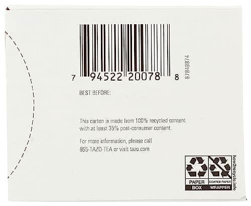 Tazo Awake English Breakfast Black Tea Filterbags (20 count) - Image 8