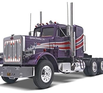 Revell 85-1506 1:25 Peterbilt 359 Conventional Tractor, Purple