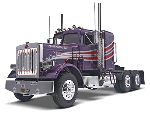 Revell 85-1506 1:25 Peterbilt 359 Conventional Tractor, Purple