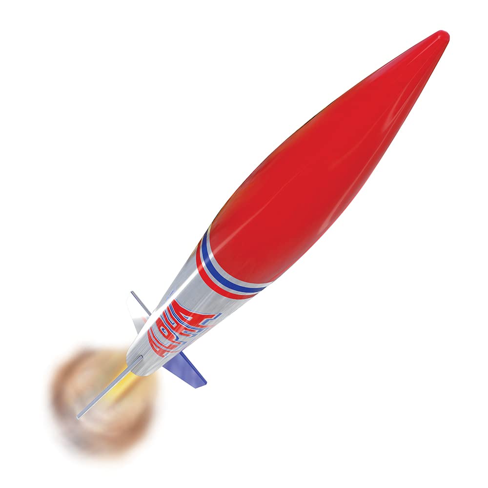 Estes-1225 Alpha Rocket, Each - White, Red and Blue - Image 2