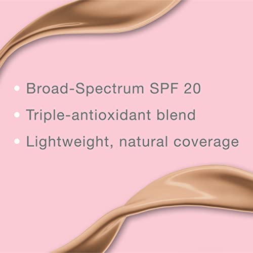 Neutrogena Healthy Skin Liquid Makeup Foundation, Broad Spectrum SPF 20 Sunscreen, Lightwe - Image 3