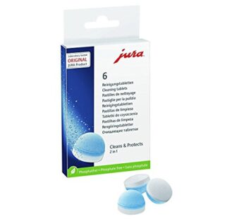 Jura 64308 Cleaning Tablets for all Jura Automatic Coffee Centers, 6-Count