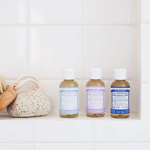 Dr. Bronner's - Pure-Castile Liquid Soap (Lavender, 2 ounce) - Made with Organic Oils, 18- - Image 3