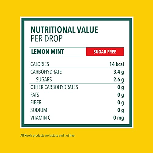 Cough Drops - Lemon Mint Sugar Free Ricola 19 Lozenge - Image 6